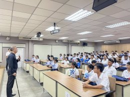 กิจกรรมปฐมนิเทศและอบรมคุณธรรม จริยธรรม นักเรียน นักศึกษาใหม่ ระดับชั้น ปวช. ปีการศึกษา 2569