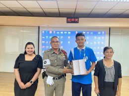 โครงการส่งเสริมวินัยจราจร ของนักเรียนระดับชั้น ปวช. 1 ปีการศึกษา 2569