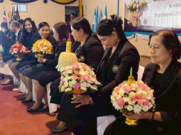 พิธีไหว้ครู นักศึกษาระดับชั้นปวส.ภาคสมทบ ประจำปีการศึกษา 2569