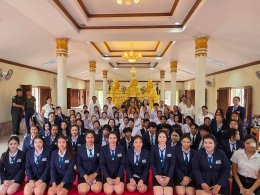 โครงการพิธีแห่เทียนพรรษา และ โครงการเข้าวัด ฟังธรรม ปีการศึกษา 2569 