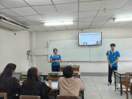 นักเรียนระดับชั้นปวส.2 นำเสนอโครงงานวิชาชีพ ก่อนออกฝึกประสบการณ์วิชาชีพ ปีการศึกษา 2569