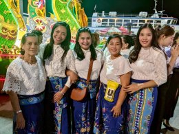 วิทยาลัยเทคโนโลยีสุราษฎร์พาณิชยการ ร่วมอนุรักษ์วัฒนธรรมท้องถิ่นสืบสานประเพณีชักพระ - ทอดผ้าป่า แข่งเรือยาว ของจังหวัดสุราษฎร์ธานี ปีการศึกษา 2568