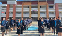 วิทยาลัยเทคโนโลยีสุราษฎร์พาณิชยการ จัดกิจกรรมพิธีวางพวงมาลาถวายราชสักการะ เนื่องในวันปิยมหาราช ๒๓ ตุลาคม ๒๕๖๙