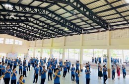 โครงการพัฒนาบุคลิกภาพ (เต้นบาสโลบ) ปีการศึกษา 2568