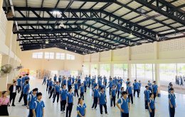 โครงการพัฒนาบุคลิกภาพ (เต้นบาสโลบ) ปีการศึกษา 2568