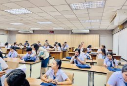 กิจกรรมปฐมนิเทศและอบรมคุณธรรม จริยธรรม นักเรียน นักศึกษาใหม่ ระดับชั้น ปวส. ปีการศึกษา 2568