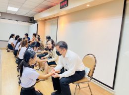 กิจกรรมปฐมนิเทศและอบรมคุณธรรม จริยธรรม นักเรียน นักศึกษาใหม่ ระดับชั้น ปวส. ปีการศึกษา 2568