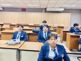 กิจกรรมปฐมนิเทศการฝึกประสบการณ์สมรรถนะวิชาชีพ (การฝึกงาน) ระดับชั้น ปวส. ปีการศึกษา 2568