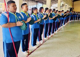 โครงการฝึกอบรมเชิงปฏิบัติการส่งเสริมคุณธรรม จริยธรรม และระเบียบวินัยประจำปีการศึกษา 2567