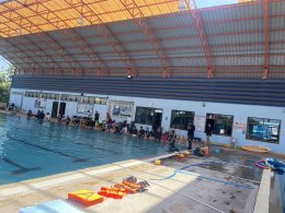 โครงการอบรมเชิงปฎิบัติการ เรื่องการช่วยเหลือนักท่องเที่ยวทางน้ำ ปีการศึกษา 2568