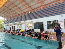 โครงการอบรมเชิงปฎิบัติการ เรื่องการช่วยเหลือนักท่องเที่ยวทางน้ำ ปีการศึกษา 2568