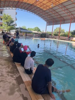 โครงการอบรมเชิงปฎิบัติการ เรื่องการช่วยเหลือนักท่องเที่ยวทางน้ำ ปีการศึกษา 2568