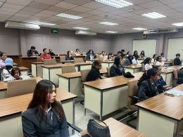 กิจกรรมสัมภาษณ์ ทำสัญญาทุนการศึกษา นักศึกษา ระดับ ปวส.1 สาขาการจัดการธุรกิจค้าปลีก ปีการศึกษา 2569