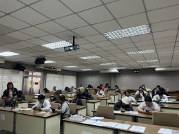 กิจกรรมสัมภาษณ์ ทำสัญญาทุนการศึกษา นักศึกษา ระดับ ปวส.1 สาขาการจัดการธุรกิจค้าปลีก ปีการศึกษา 2569