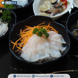 ขอขอบคุณร้านคุณนายทะเลดอง บุฟเฟ่ต์พรีเมี่ยม (สาขาบรรทัดทอง) ที่ไว้วางใจเลือกใช้เครื่องทำน้ำแข็งเจ็นไอซ์