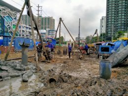 เสาเข็มเจาะ บางใหญ่ เข็มไมโครไพล์ พุทธมณฑลสาย