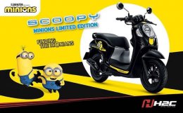 พร้อมให้เป็นเจ้าของแล้ววันนี้กับ Scoopy Minions Limited Edition แรร์ไอเทมสำหรับสายแฟชั่น  ที่มีจำหน่ายเพียง 6,000 คัน ในประเทศไทยเท่านั้น!