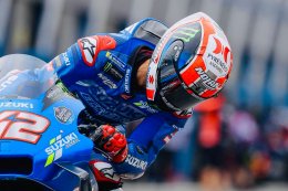 ฮวน เมียร์ นักบิดฟอร์มละเมียด นำ Suzuki ขึ้นโพเดียม ในศึกการแข่งขัน MotoGP สนาม 9