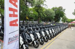 ไทยยามาฮ่าส่งมอบ YAMAHA NMAX 155 ใหม่ จำนวน 1,001 คัน