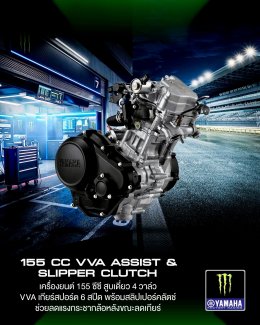 Yamaha R15M Monster Black ปลุก DNA รถแข่ง MotoGP