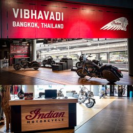 Indian Motorcycle Vibhavadi Bangkok  เปิดให้บริการแล้ว