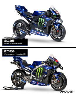 รถแข่ง Yamaha อาจไม่ได้มีปัญหาที่ เครื่องยนต์ V4