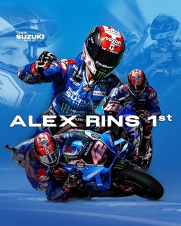 Suzuki ฉลองชัยชนะคว้าโพเดี้ยมลำดับที่ 1 ในศึก MotoGP 2022 สนามที่ 18