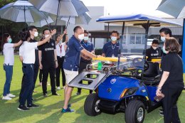 ยามาฮ่าสนับสนุนสโมสรบุรีรัมย์ ยูไนเต็ด มอบ Ambulance Golf Car จำนวน 2 คัน มูลค่า 959,000 บาท