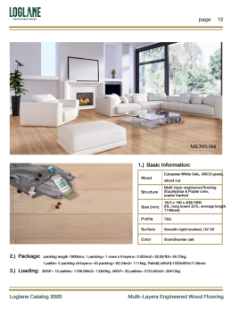 Multi Layers Engineered Wood Flooring