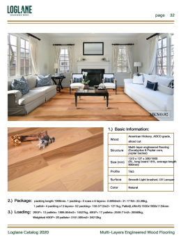 Multi Layers Engineered Wood Flooring