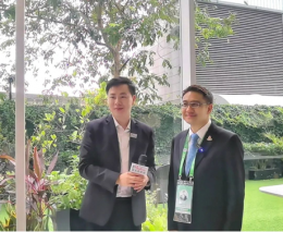 泰国外交部副发言人Natapanu Nopakun接受泰国头条新闻独家专访