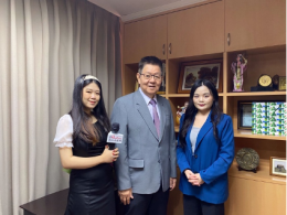 关于中国网上“千万别去泰国”等热点话题，泰国头条新闻采访了泰国旅游观光协会会长徐纳麟先生