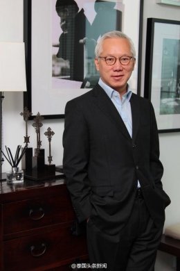 2014年10月18日 集团董事长郭蕊女士同《@ManGu曼谷》杂志社 执行社长張燚先生独家采访了泰国著名房地产