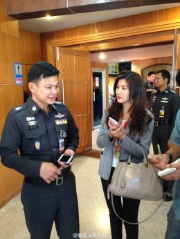 คุณหลุ่ย แซ่กั๊ว ได้สัมภาษณ์พิเศษกับรองผู้บัญชาการตำรวจนครบาลในขณะนั้น