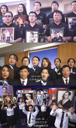 在泰华人团体参加了由集团组织的《颂圣歌》中文版MV拍摄