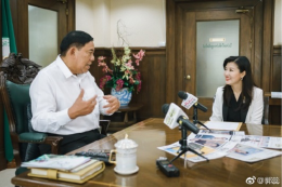 คุณจาง เฉิง สัมภาษณ์พลตำรวจเอก อัศวิน ขวัญเมือง ผู้ว่าราชการกรุงเทพมหานคร