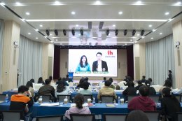 集团董事长郭蕊及副总裁钟慕岳受邀录制视频，在全球华文传媒发布会上分享在泰国做媒体的经验