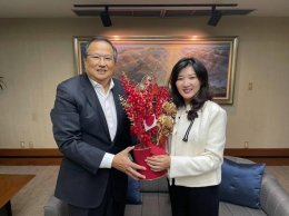 集团董事长郭蕊拜会泰国Premier Group集团的董事长维千先生