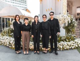 集团高层出席导演陈可辛之父陈铜民先生葬礼