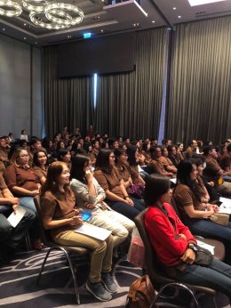เอกชัย วรรณแก้วบรรยายสร้างแรงบันดาลใจให้กับพนักงานโอวัลติน