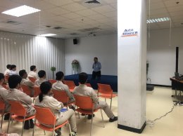 เอกชัย วรรณแก้ว บรรยายสร้างแรงบันดาลใจให้กับ พนักงานบริษัท ออโต้อัลลายแอนซ์ จ.ระยอง
