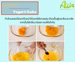 เค้กโยเกิร์ต (Yogurt  Cake / Cake Yogurt)