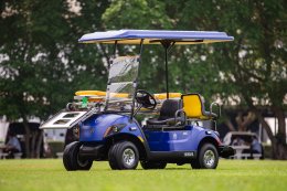 ยามาฮ่ามอบ Ambulance Golf Car 2 คัน สนับสนุนสโมสรบุรีรัมย์ ยูไนเต็ด 