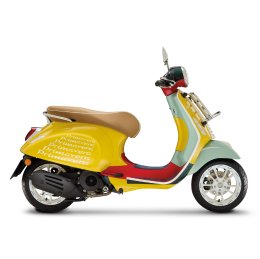 Vespa Primavera Sean Wotherspoon สกู๊ตเตอร์สีแสบสันที่สุดในประวัติศาสตร์