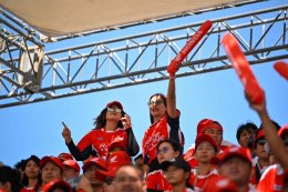 แฟนชาวไทย อัดแน่นเชียร์กระหึ่ม ฮอนด้า สแตนด์