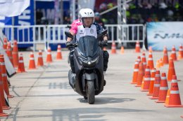 ทัพแข้งปราสาทสายฟ้า ลองขับขี่ All New YAMAHA NMAX Tech MAX 