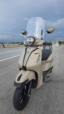 รถมอเตอร์ไซค์ ที่สายท่องเที่ยวไม่ควรพลาด Yamaha Grand Filano Hybrid Special Edition (Outdoor Fashion)