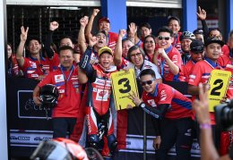  FIM Asia Road Racing สนามที่ 2  ศึกเรซที่ 1 รุ่น AP250