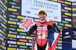 Honda CBR250RR คว้าโพเดียมอันดับ 2 ARRC สนามช้าง