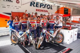 Repsol Honda Team โชว์ผลงานสุดแกร่ง TrialGP